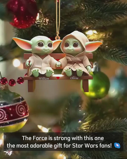 You & Me We Got This - Personalized The Force Ornament