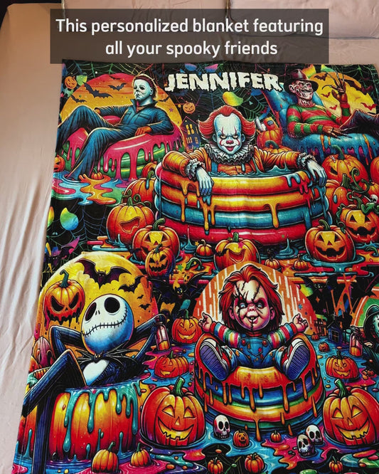 Friends - Personalized Blanket
