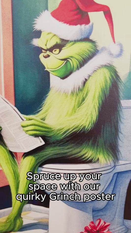 Why Hello Sweet Cheeks - Stole Christmas Canvas And Poster