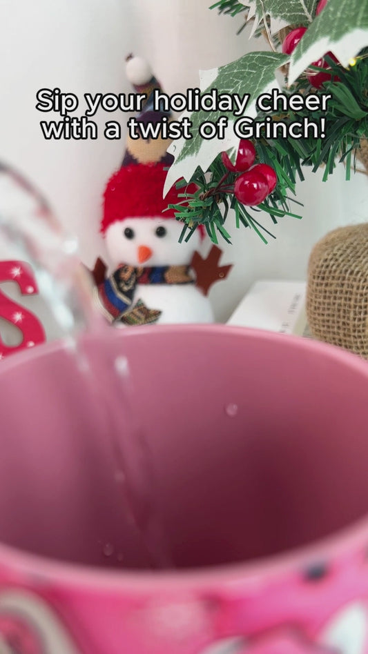 Merry Grinchmas - Personalized Stole Christmas Accent Mug