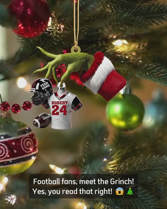 Great Team - Personalized Football Ornament