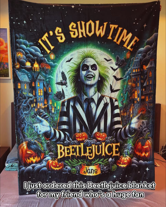 It's Showtime! - Personalized Blanket