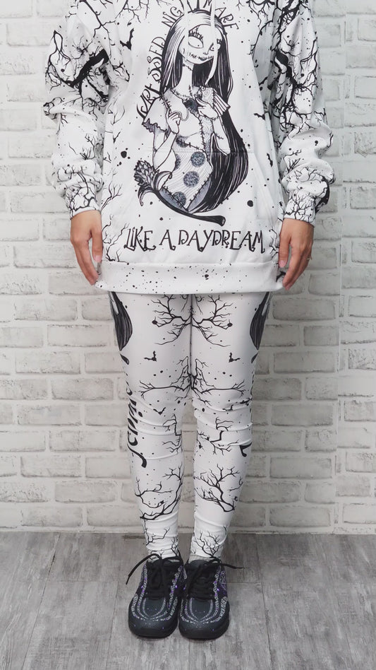 Nightmare Dressed Like A Daydream - Personalized Nightmare Hoodie and Leggings