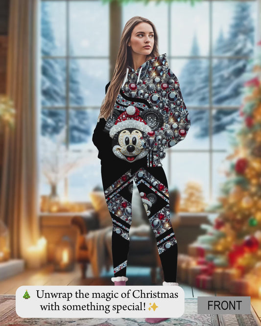 Magical Christmas - Personalized Mouse Hoodie and Leggings