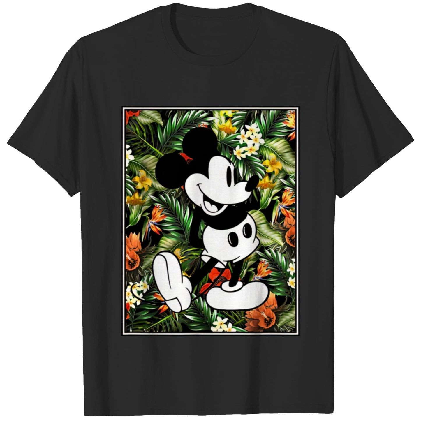 Tropical Vintage Mouse T-shirt and Hoodie 0523