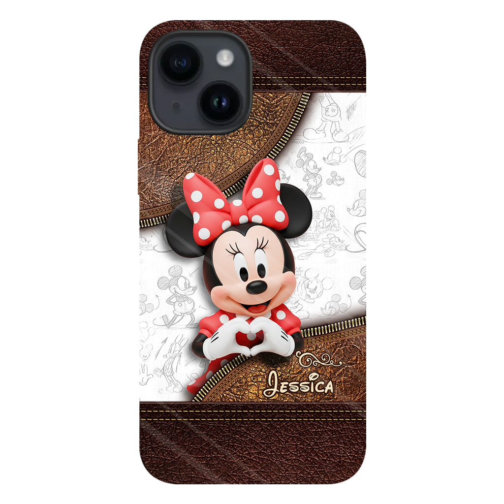 Magical Mouse Ears - Personalized Mouse Full Print Phone Case