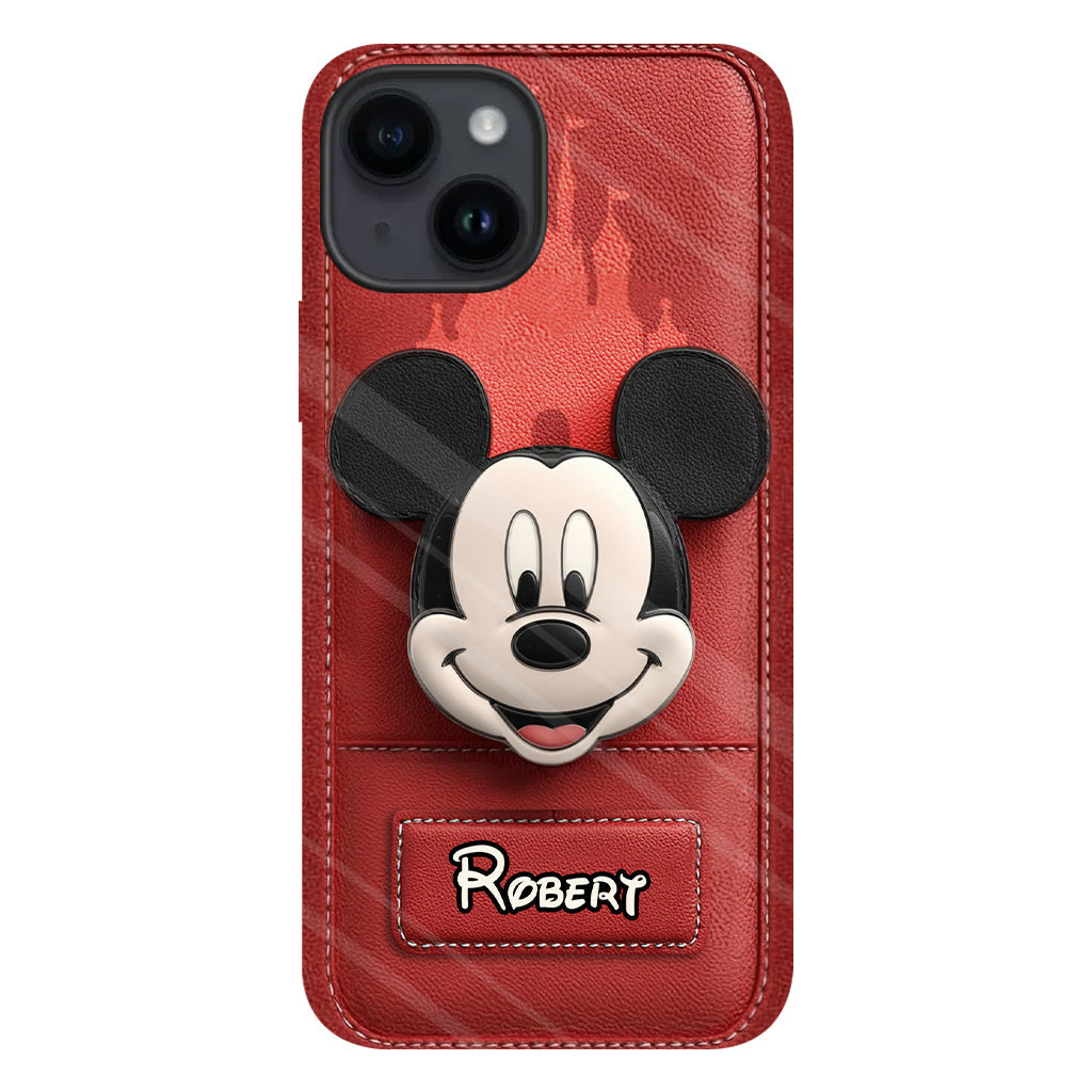 Dream Magic Custom Name - Personalized Full Print Mouse Phone Case & Phone Grip
