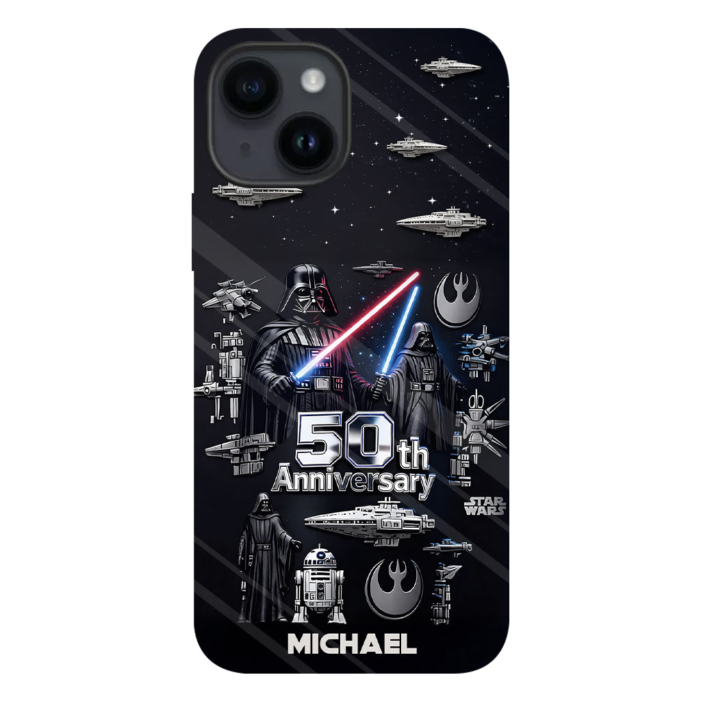 Wonder Stars - Personalized The Force Full Print Phone Case