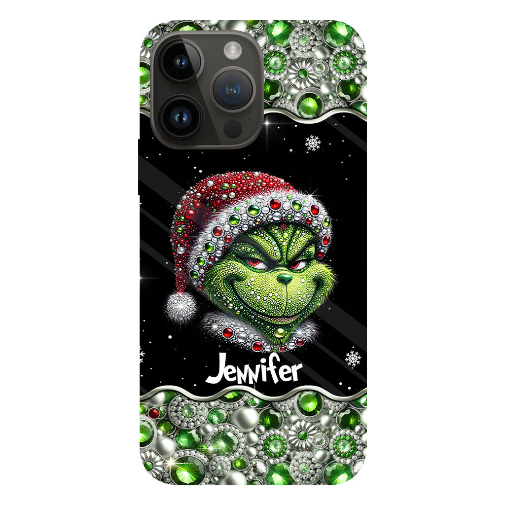 Merry Grinchmas - Personalized Stole Christmas Full Print Phone Case