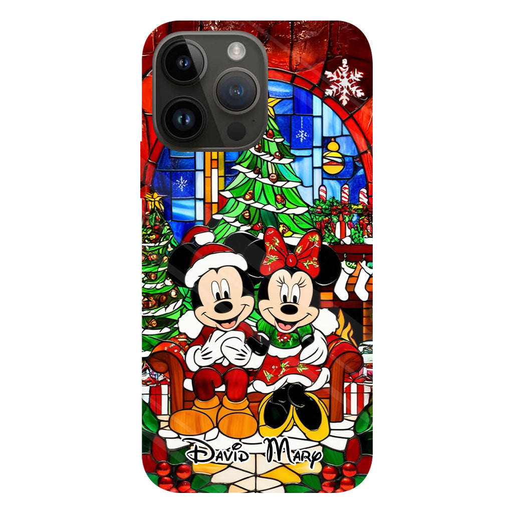 Very Merry Christmas - Personalized Mouse Full Print Phone Case