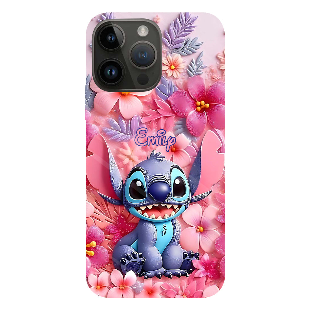 Floral Ohana - Personalized Ohana Full Print Phone Case