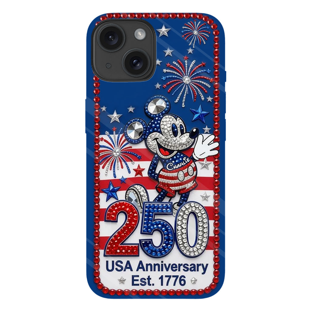 250 Anniversary - Personalized Mouse Full Print Phone Case
