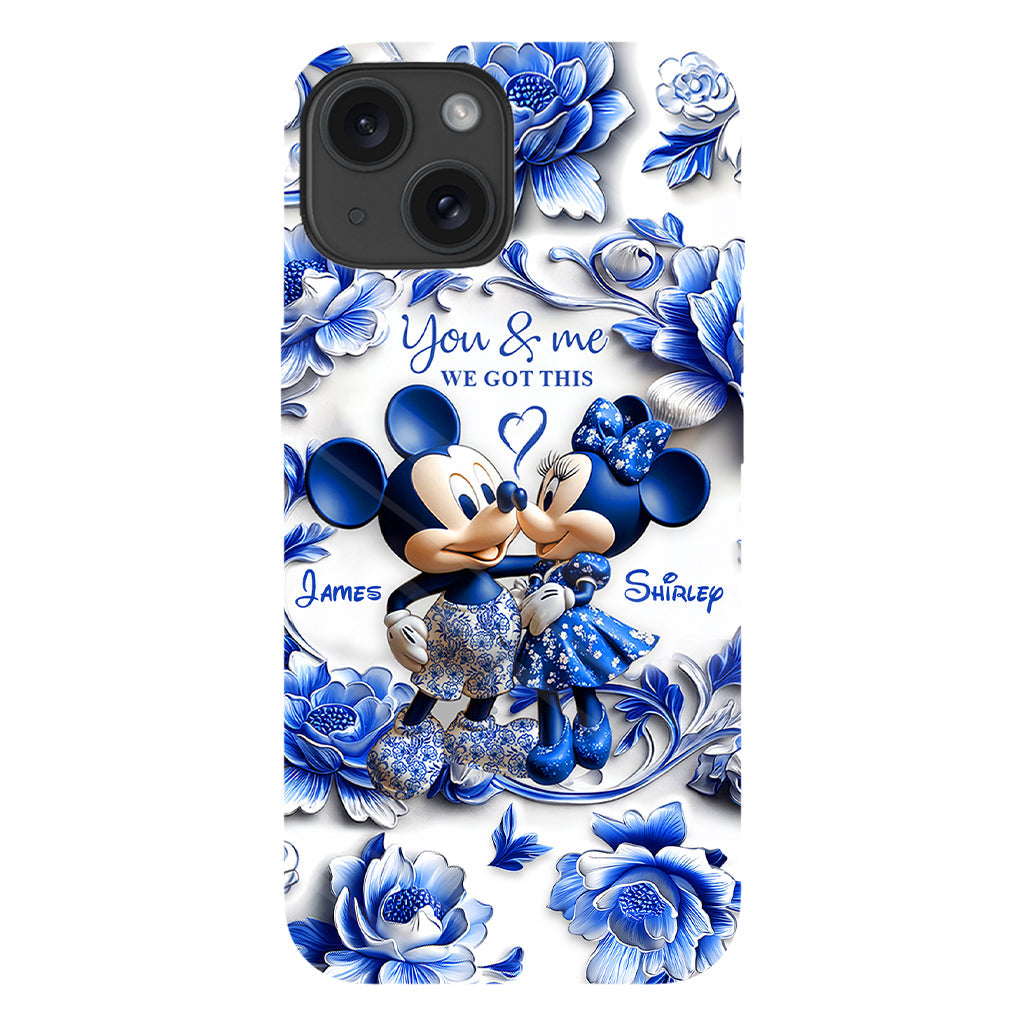 I Love You - Personalized Mouse Full Print Phone Case