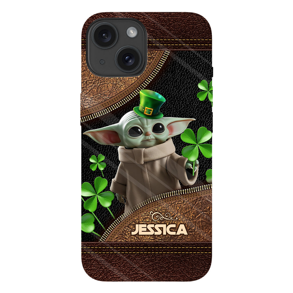Lucky Shamrock - Personalized The Force Full Print Phone Case