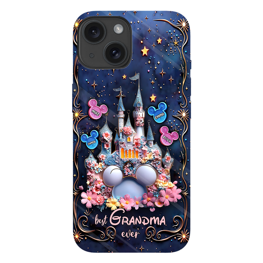 Best Grandma / Mom Ever - Personalized Mouse Full Print Phone Case