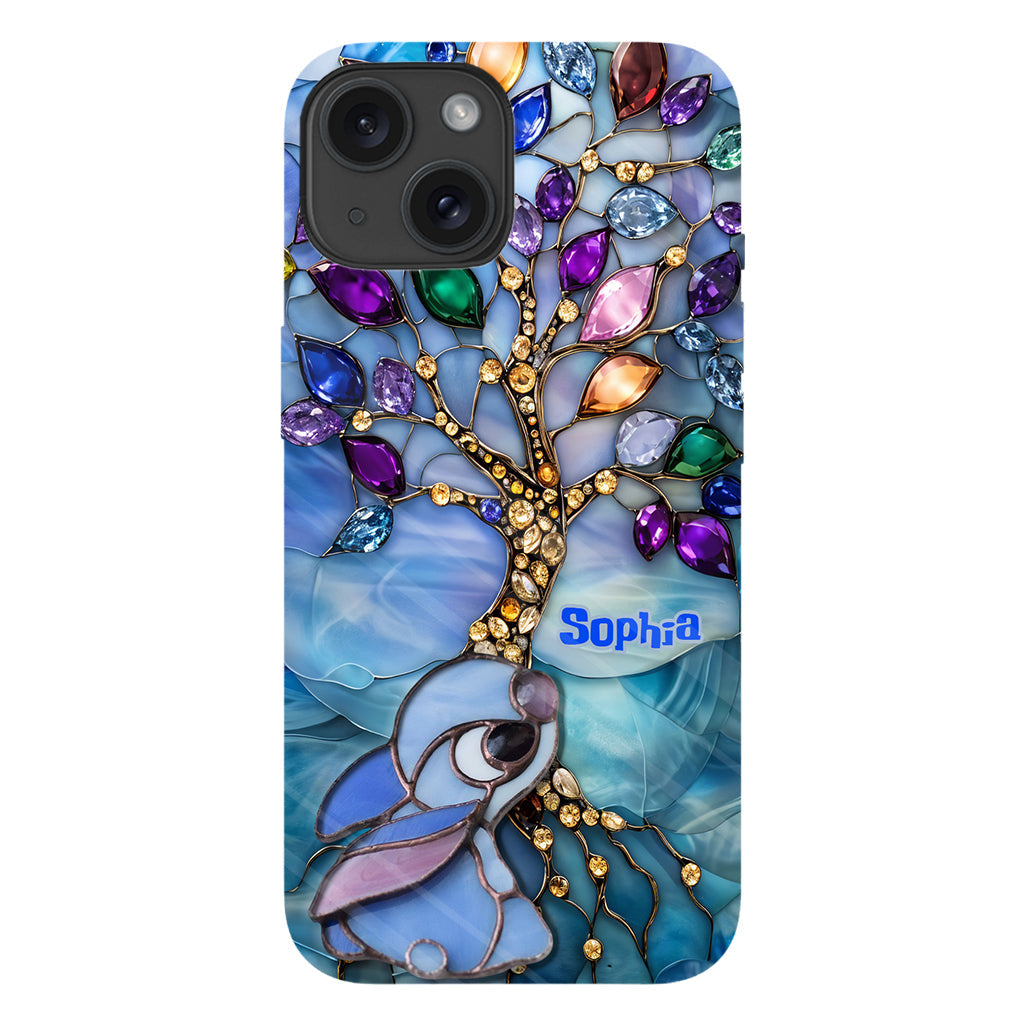 Ohana Blue - Personalized Ohana Full Print Phone Case