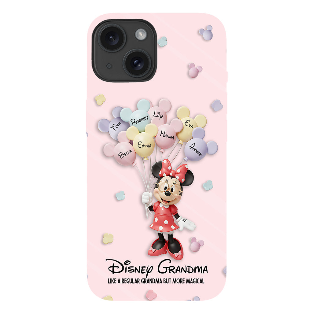 Best Grandma Ever - Personalized Mouse Full Print Phone Case