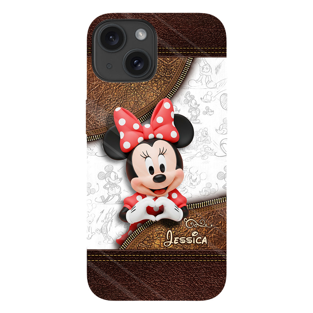 Magical Mouse Ears - Personalized Mouse Full Print Phone Case