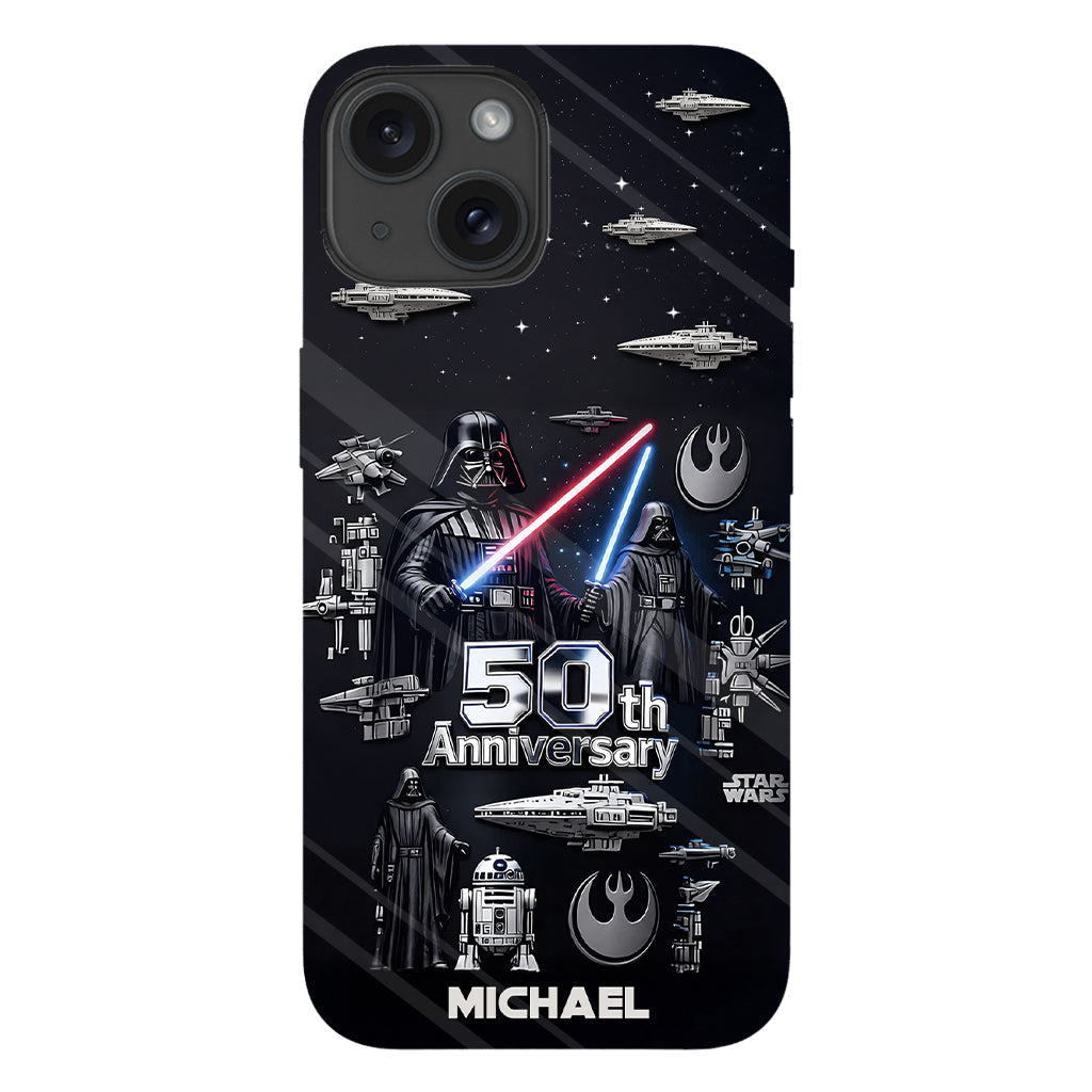 Wonder Stars - Personalized The Force Full Print Phone Case
