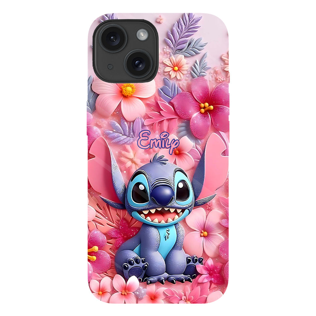 Floral Ohana - Personalized Ohana Full Print Phone Case