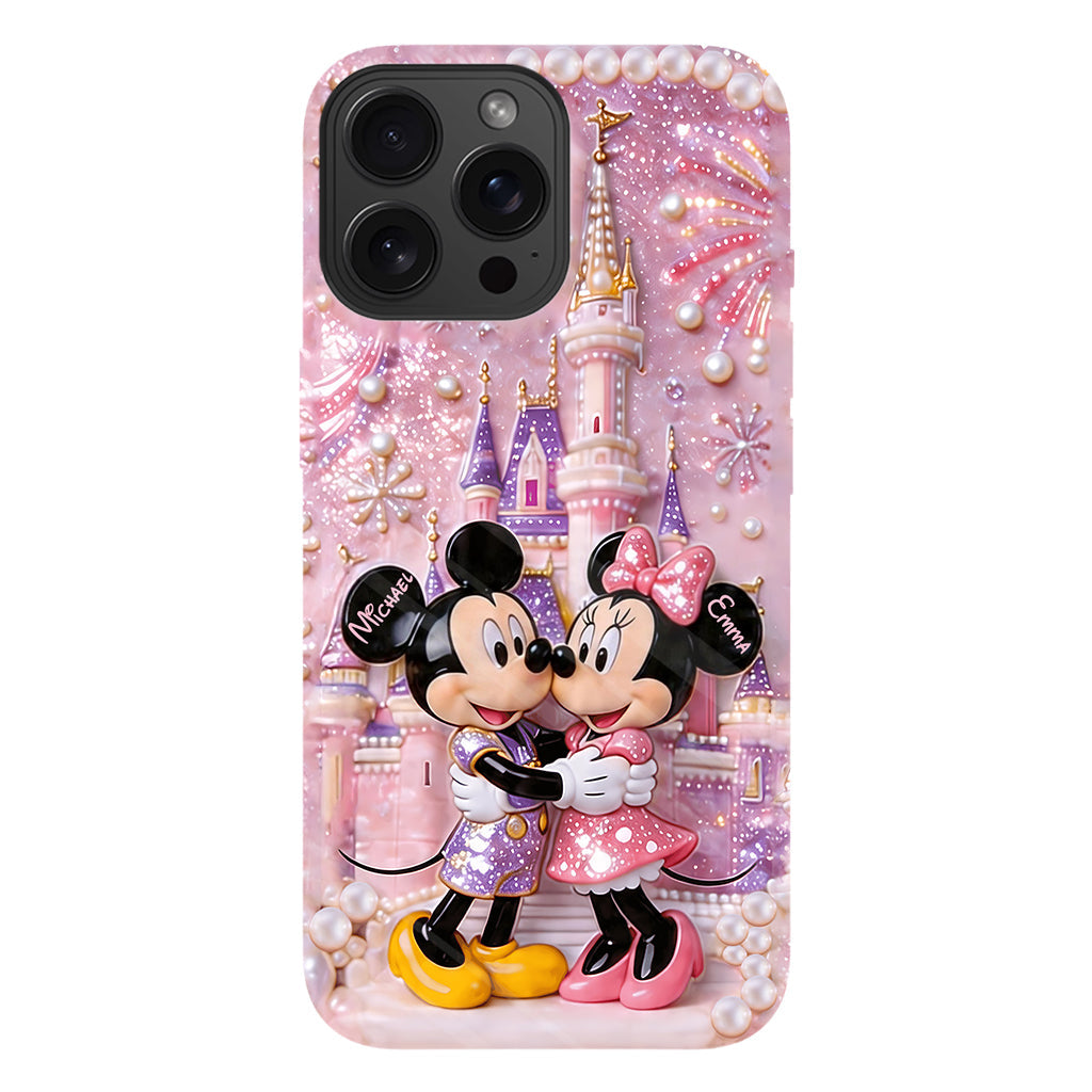 Cartoon Mouse Lovers Gift - Personalized Dream Trip Full Print Phone Case