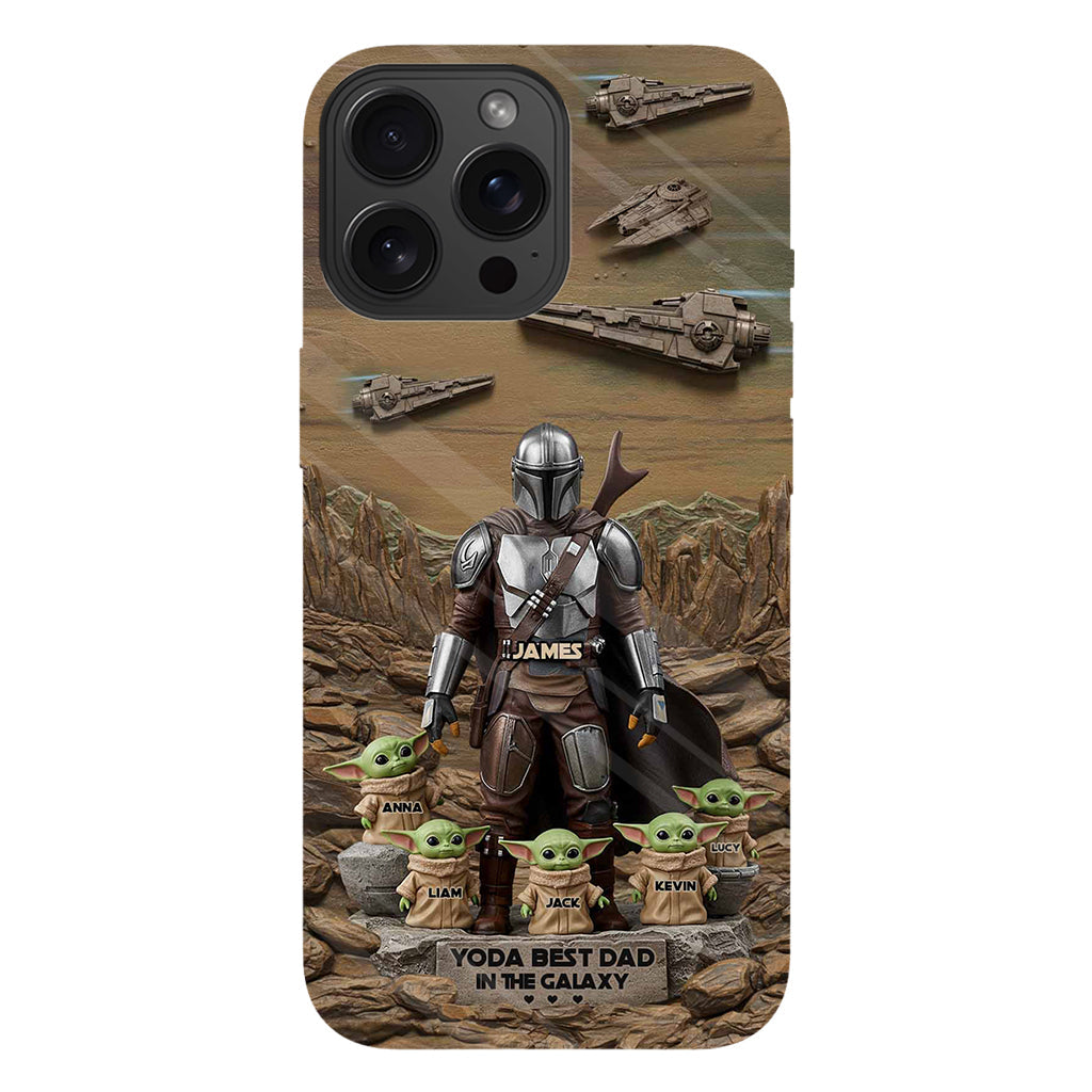 The Best Dad, Grandpa, Uncle,.. - Personalized The Force Full Print Phone Case
