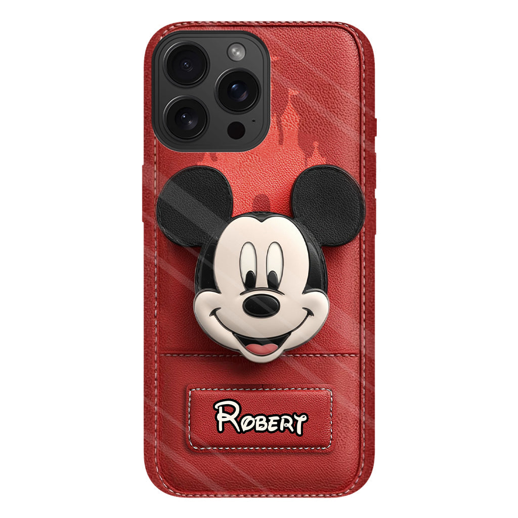 Dream Magic Custom Name - Personalized Full Print Mouse Phone Case & Phone Grip