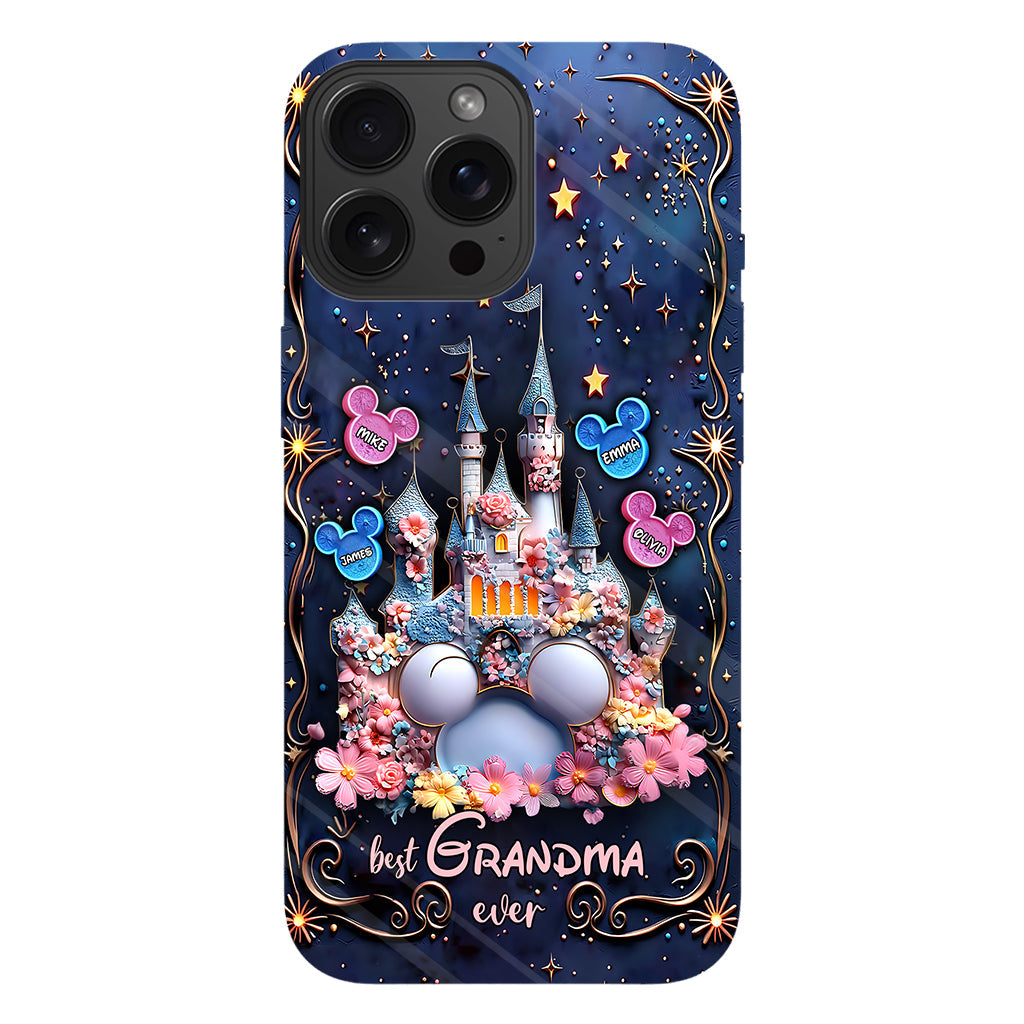 Best Grandma / Mom Ever - Personalized Mouse Full Print Phone Case
