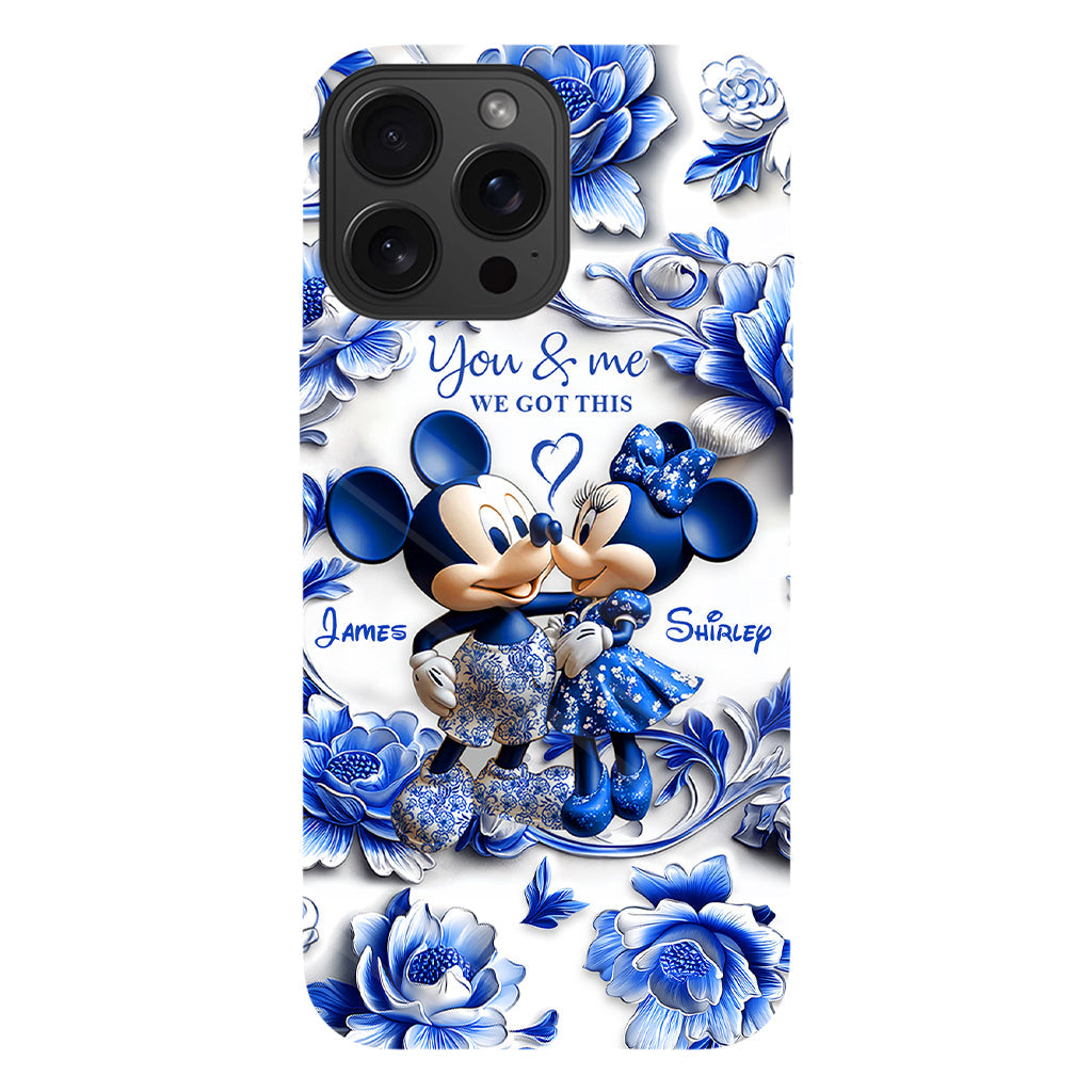 I Love You - Personalized Mouse Full Print Phone Case