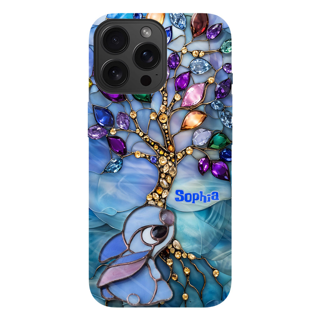 Ohana Blue - Personalized Ohana Full Print Phone Case