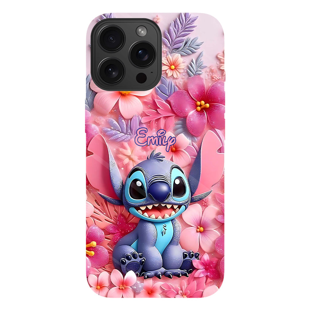Floral Ohana - Personalized Ohana Full Print Phone Case