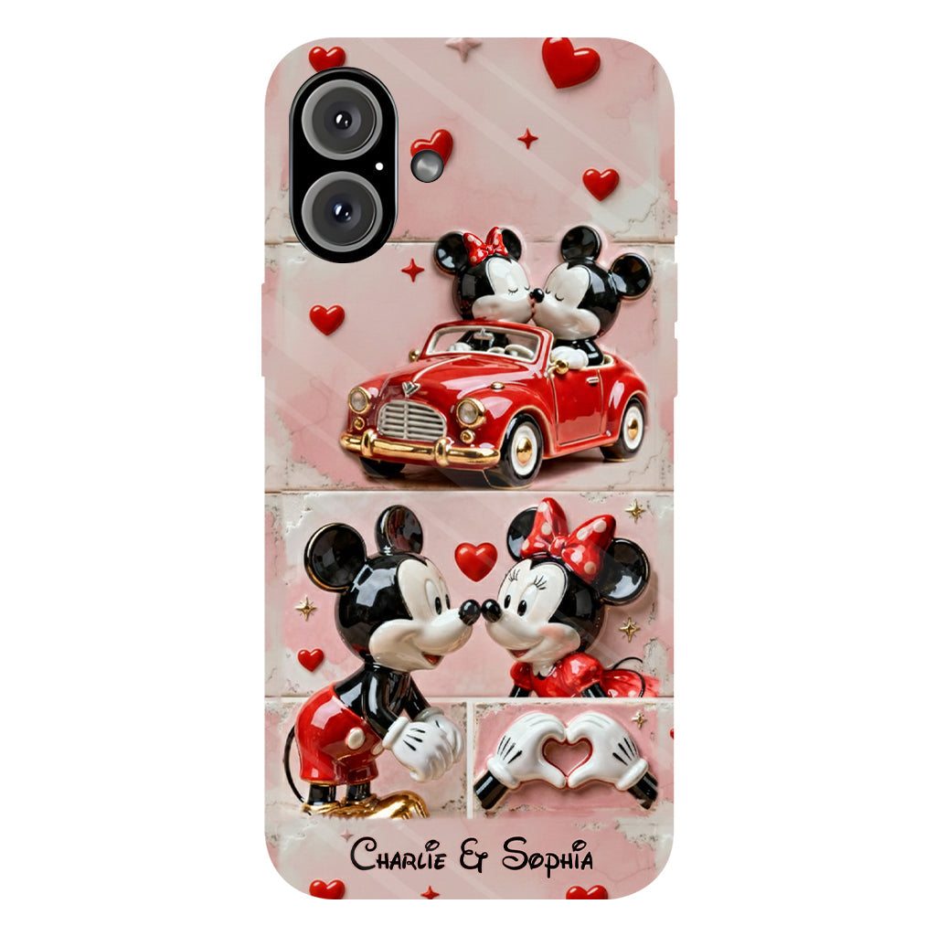 Happily Ever After - Personalized Mouse Full Print Phone Case