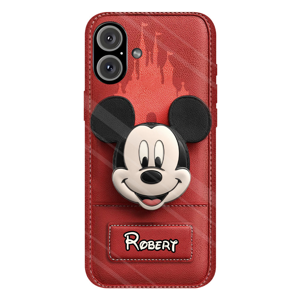 Dream Magic Custom Name - Personalized Full Print Mouse Phone Case & Phone Grip
