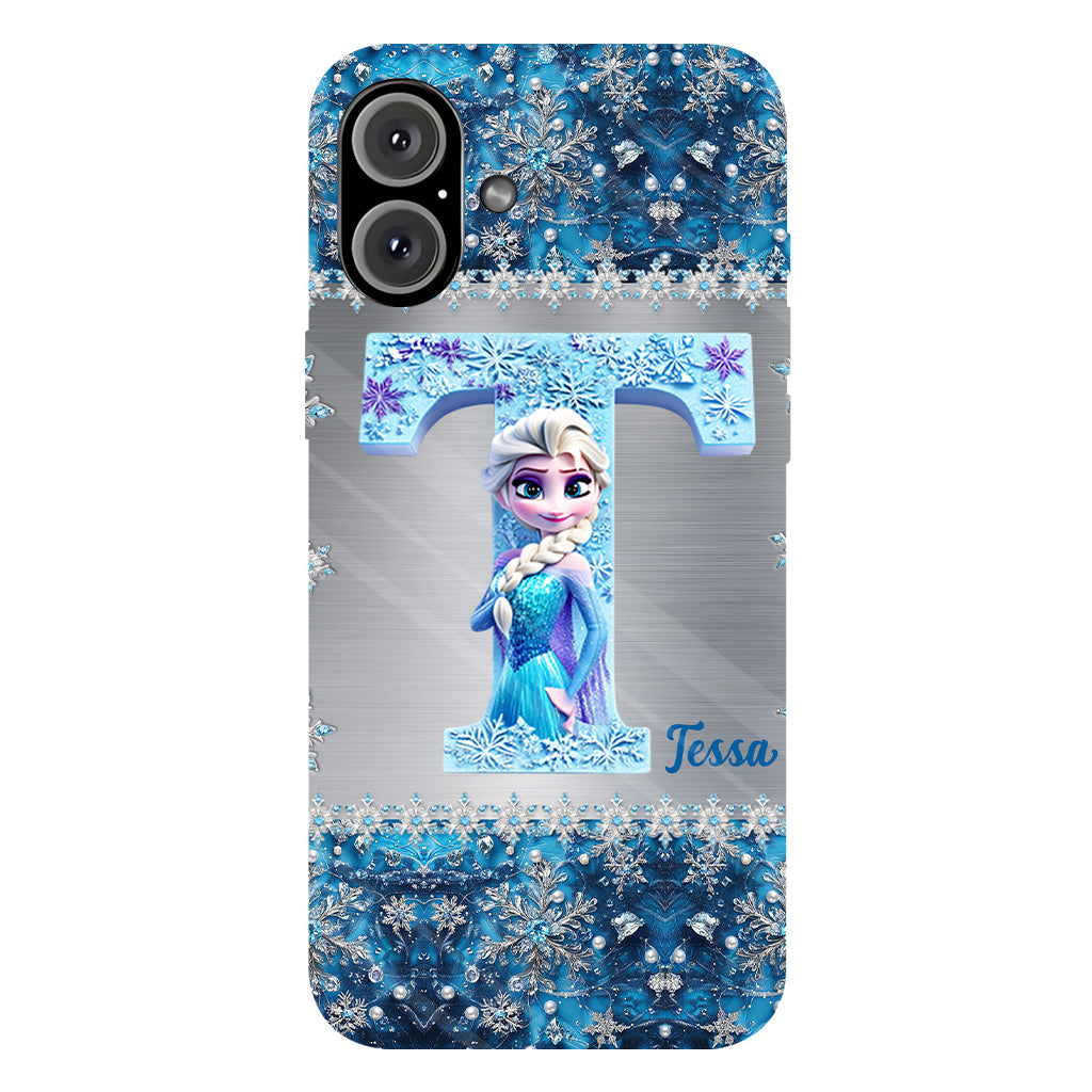 Snowflake Princess - Personalized Full Print Phone Case