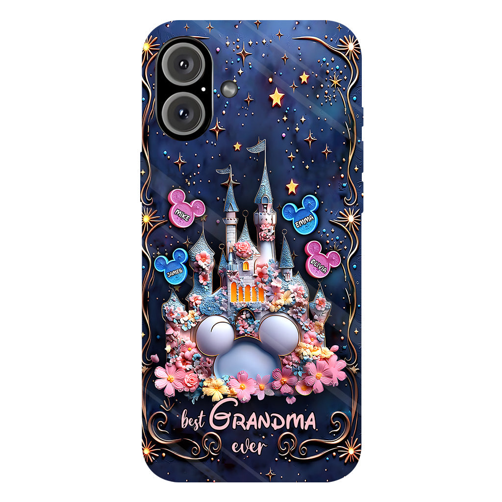 Best Grandma / Mom Ever - Personalized Mouse Full Print Phone Case