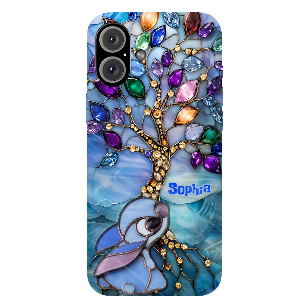 Ohana Blue - Personalized Ohana Full Print Phone Case