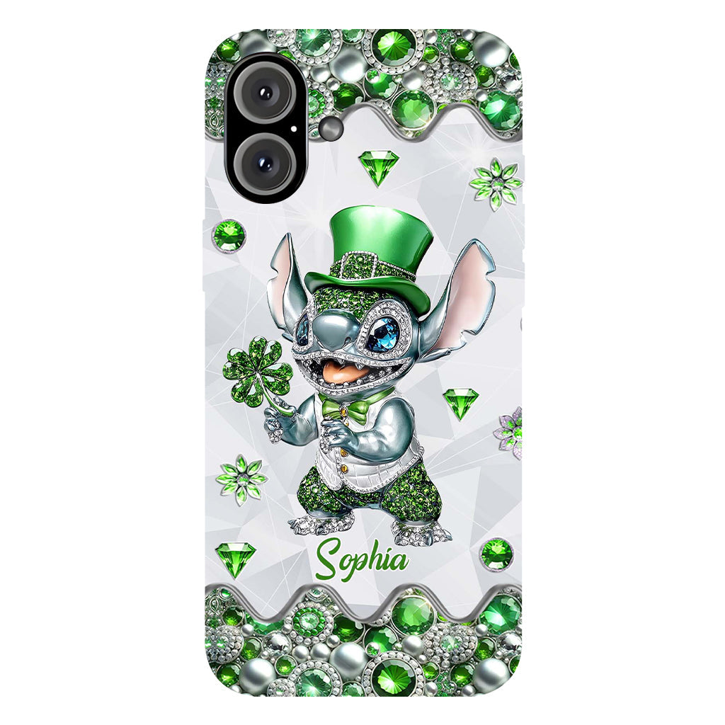 Lucky Shamrock - Personalized Ohana Full Print Phone Case