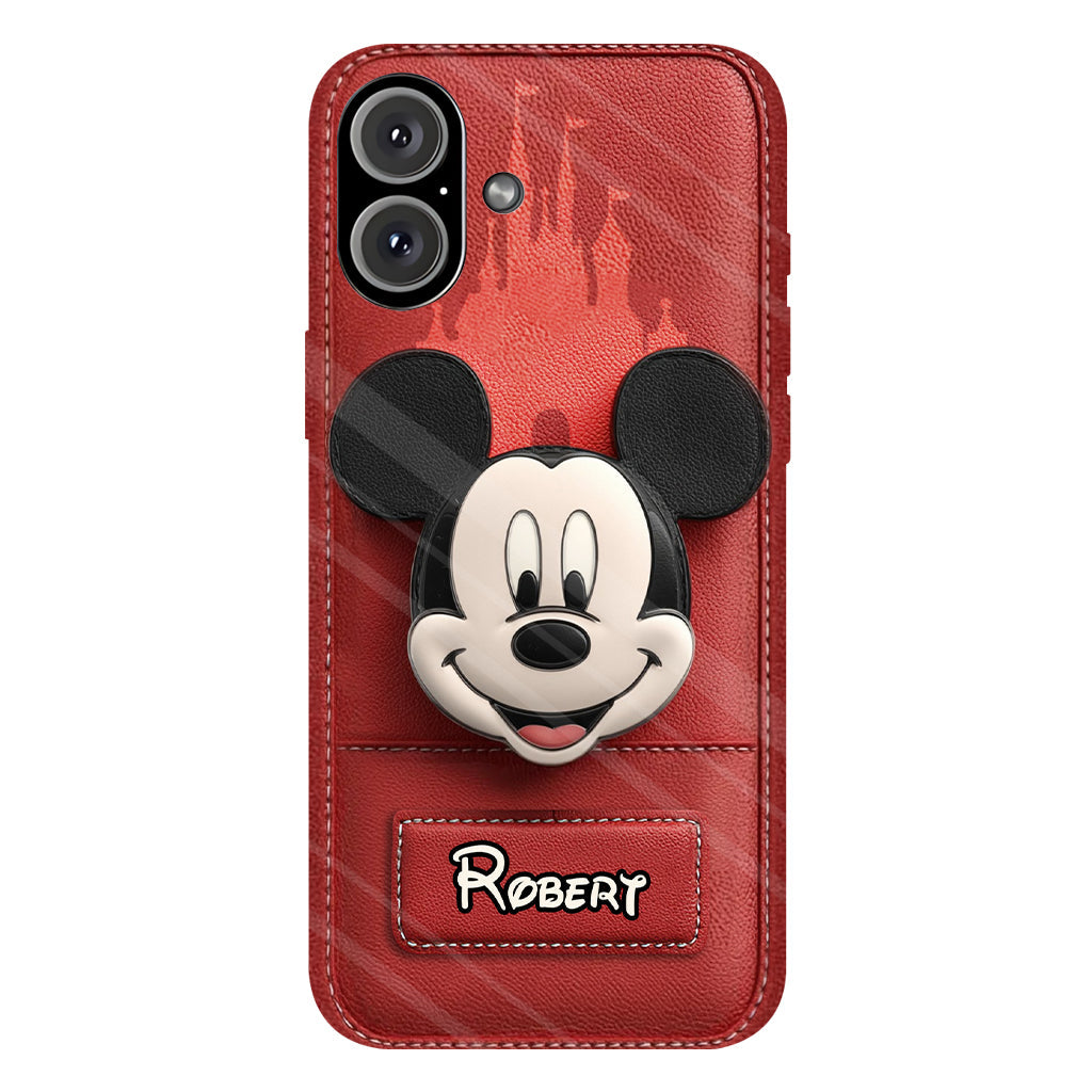 Dream Magic Custom Name - Personalized Full Print Mouse Phone Case & Phone Grip