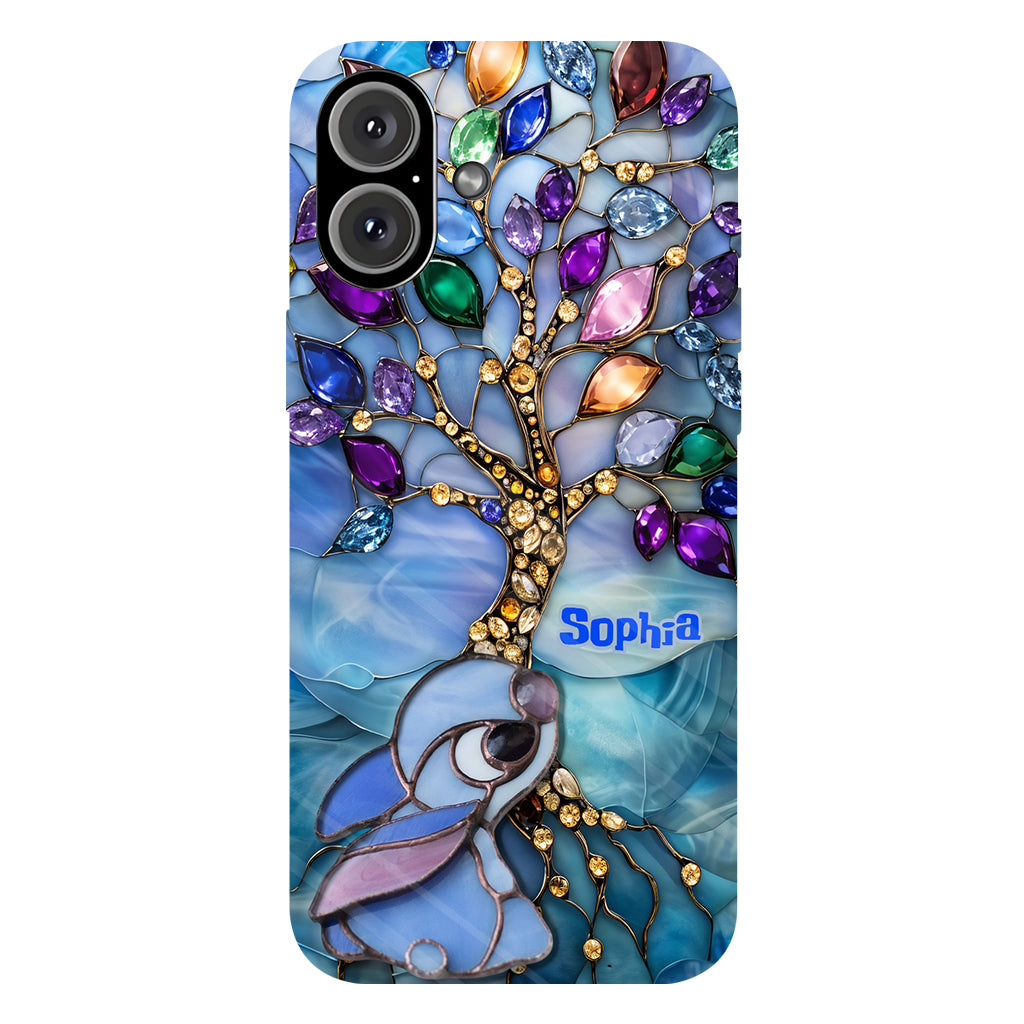 Ohana Blue - Personalized Ohana Full Print Phone Case