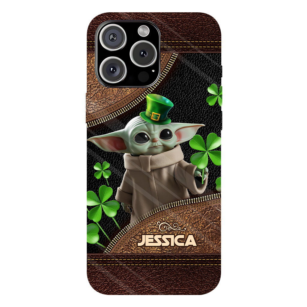 Lucky Shamrock - Personalized The Force Full Print Phone Case