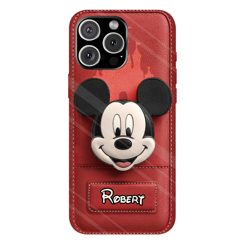 Dream Magic Custom Name - Personalized Full Print Mouse Phone Case & Phone Grip