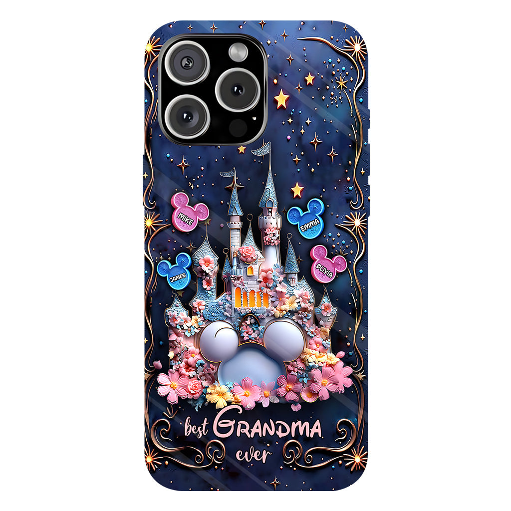Best Grandma / Mom Ever - Personalized Mouse Full Print Phone Case