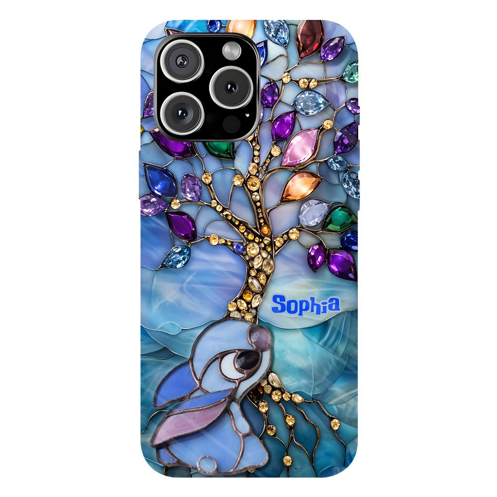 Ohana Blue - Personalized Ohana Full Print Phone Case