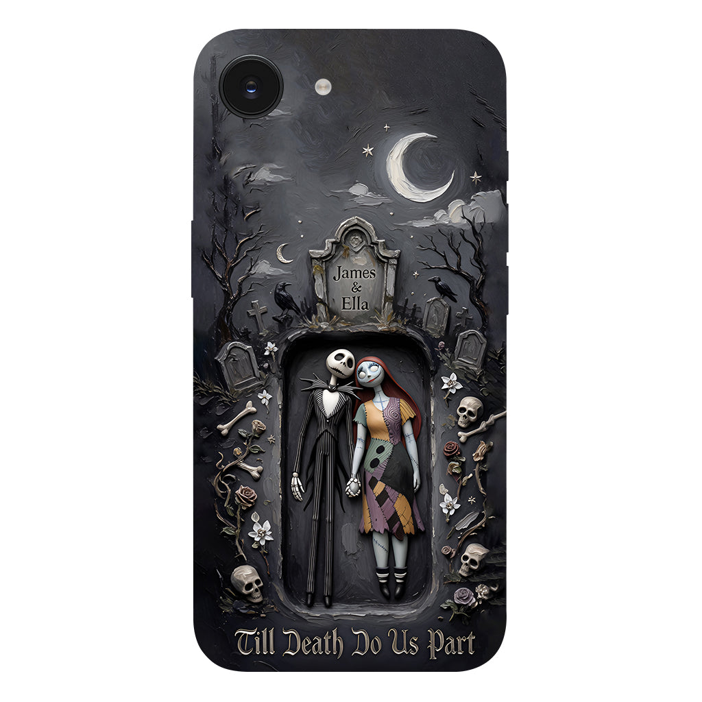 Till Death Do Us Part - Personalized Nightmare Full Print Phone Case