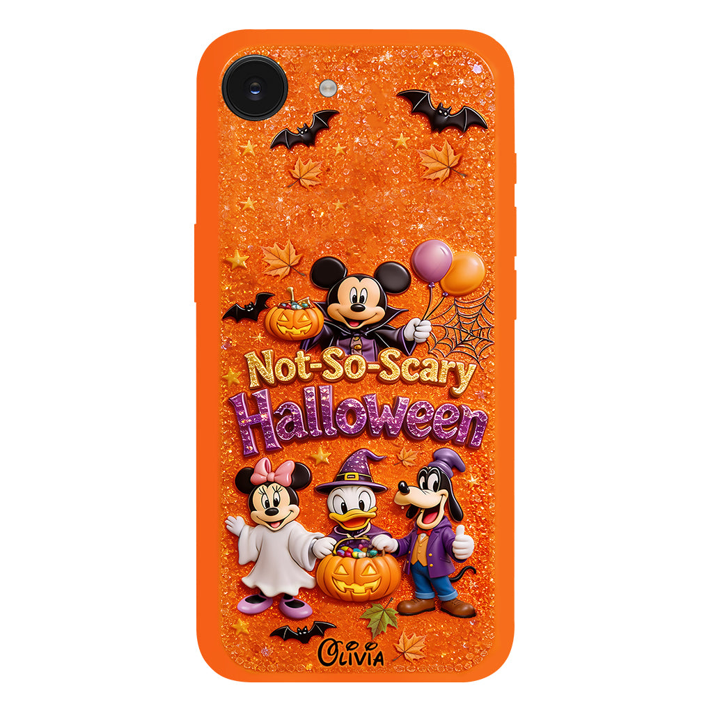Not-so-scary Halloween - Personalized Mouse Full Print Phone Case