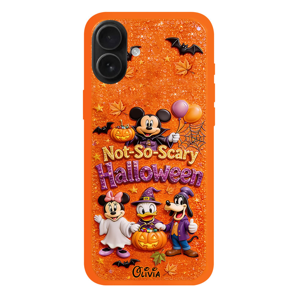 Not-so-scary Halloween - Personalized Mouse Full Print Phone Case