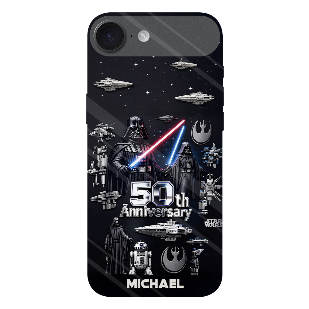 Wonder Stars - Personalized The Force Full Print Phone Case