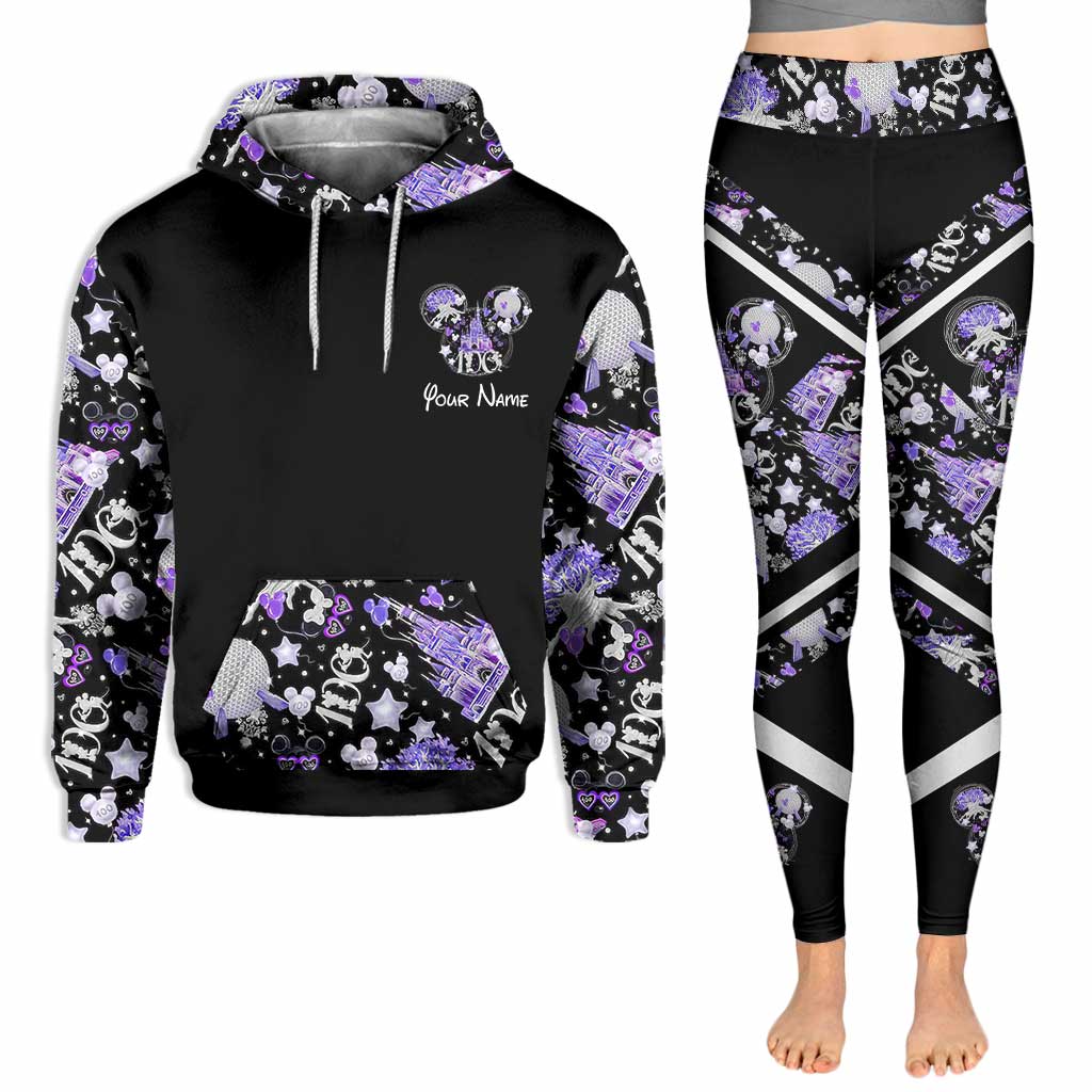 100 Years Of Wonder - Personalized Mouse Hoodie and Leggings