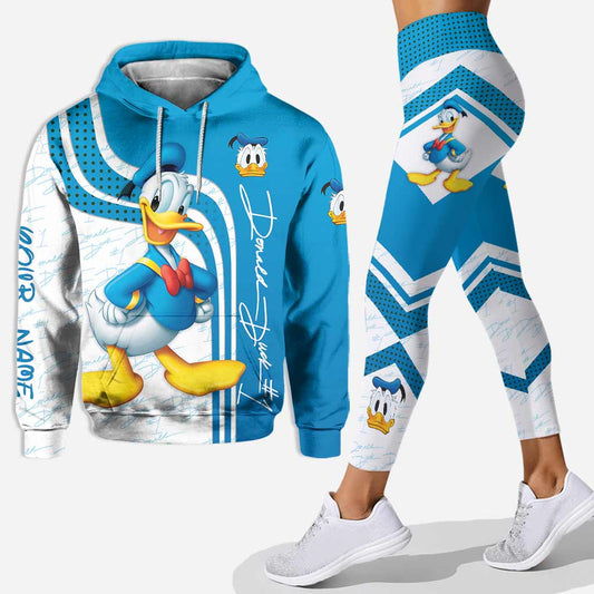 Lovely Duck - Personalized Mouse Hoodie And Leggings