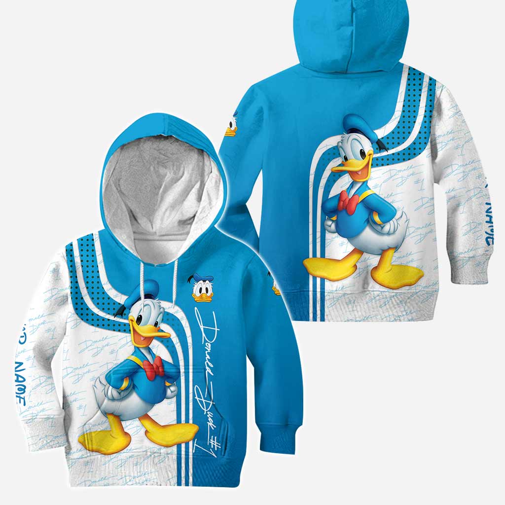 Lovely Duck - Personalized Mouse Hoodie And Leggings